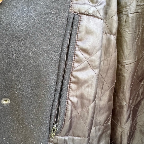 Vintage 90’s Y2K Pelle Pelle Wool And Leather Varsity Jacket Size 4XL - Picture 5 of 16